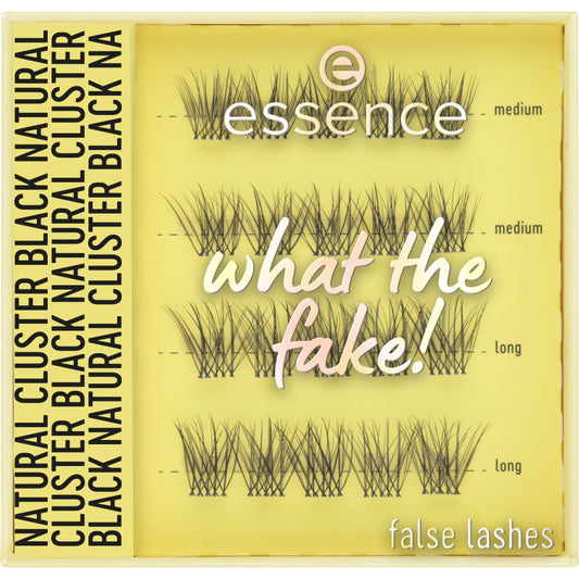 ESSENCE WHAT THE FAKE! CIGLIA FINTE 06 NATURAL CLUSTER BLACK