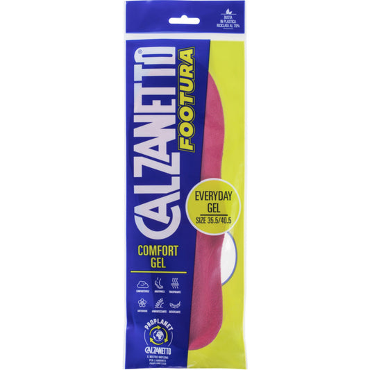 EBANO CALZANETTO SOLETTA FOOTURA COMFORT GEL DONNA TAGLIA 35.5-40.5