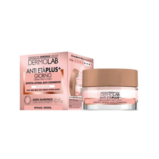 DERMOLAB ANTI ETA' PLUS+ GIORNO CREMA VISO E COLLO PELLI MATURE 50ML