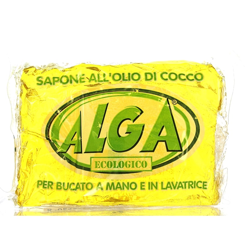 ALGA SAPONE BUCATO ALL'OLIO DI COCCO 400G