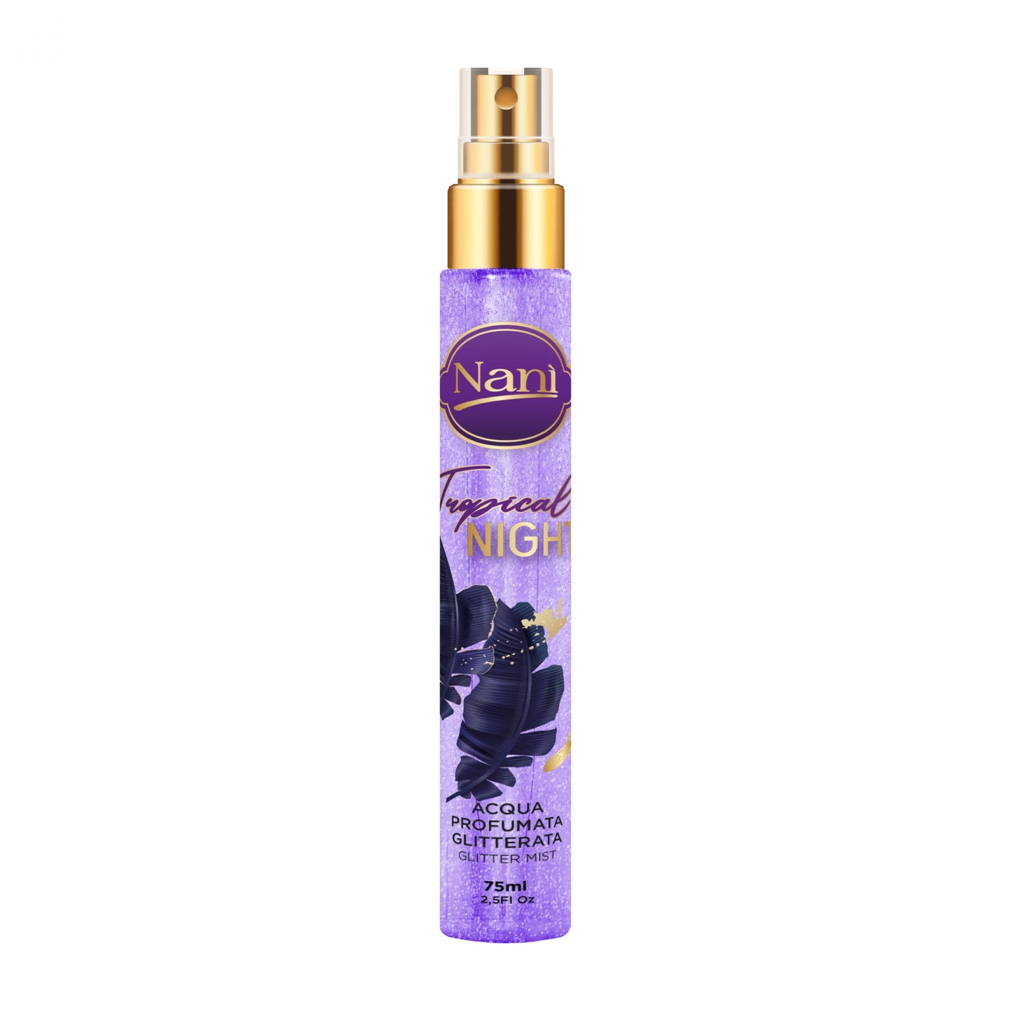 NANI' ACQUA PROFUMATA GLITTERATA 75ML TROPICAL NIGHT