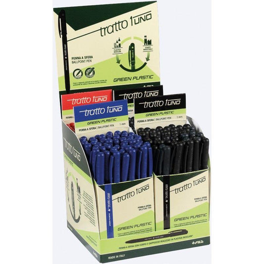 TRATTO 1UNO GREEN PLASTIC COLORI MISTI