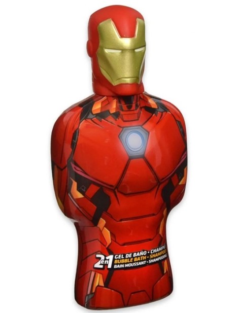 MARVEL AVENGERS BABY IRON MEN BAGNO 3D 2IN1 350ML