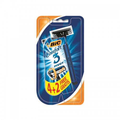 BIC RASOIO COMFORT 3 LAME PIVOT 4+2PZ