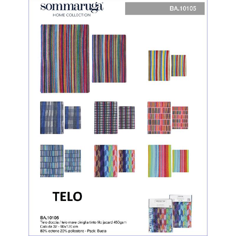 PREZIOSA TELO BAGNO CINIGLIA TINTA FILO JACQUARD BA.10105