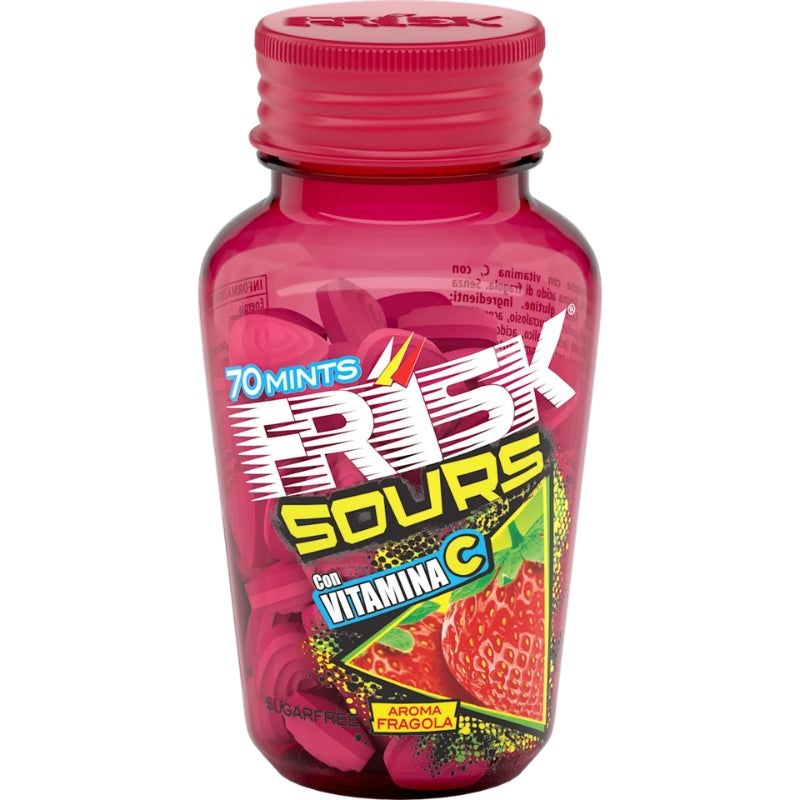 FRISK SOURS VITAMINA C 49G 70 MINTS FRAGOLA