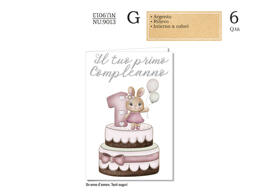 CROMO NB BIGLIETTO NUMERO 1 LEI NU.9013