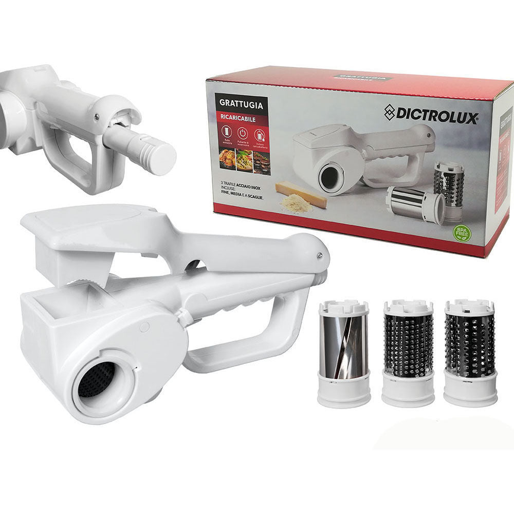 DICTROLUX GRATTUGIA ELETTRICA RICARICABILE 3,6V