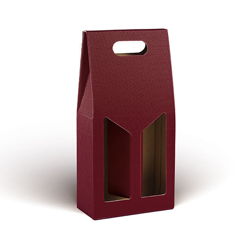 FAG SCATOLA PORTABOTTIGLIA 2 POSTI VINACCIA