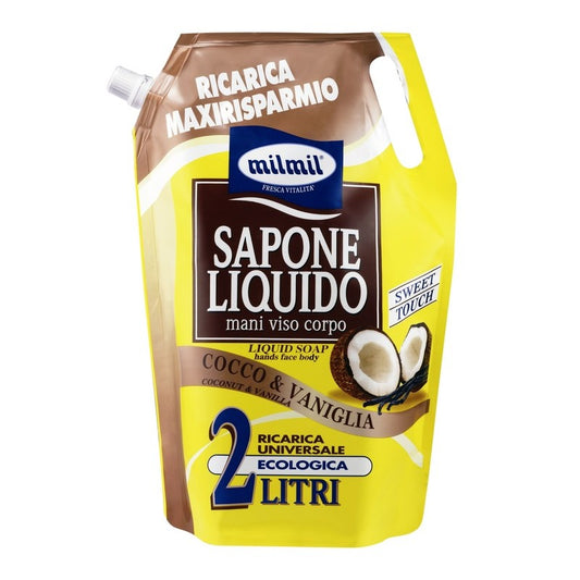 MIL MIL SAPONE LIQUIDO ECORICARICA 2L COCCO & VANIGLIA
