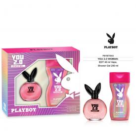 PLAYBOY YOU 2.0 LOADING CONFEZIONE DONNA EDT 40ML+ SHOWER GEL 250ML