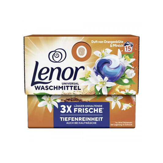 LENOR LAVATRICE PODS 15PZ FIORI D'ARANCIO E PESCA