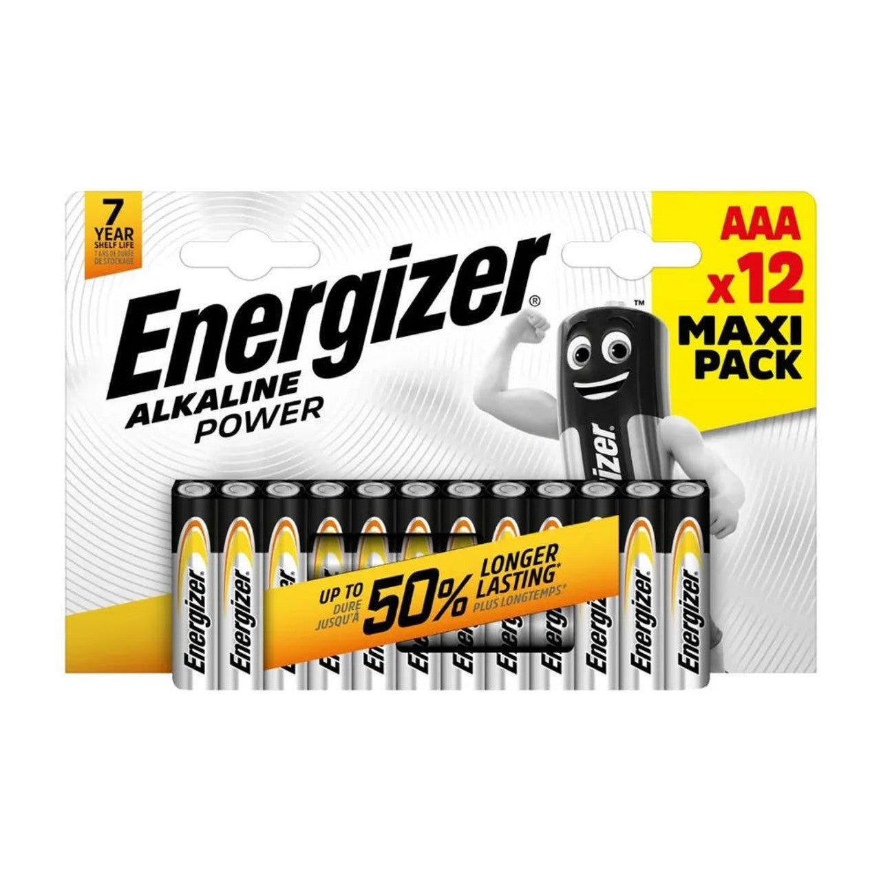 ENERGIZER ALKALINE POWER AAA X12 MAXI PACK