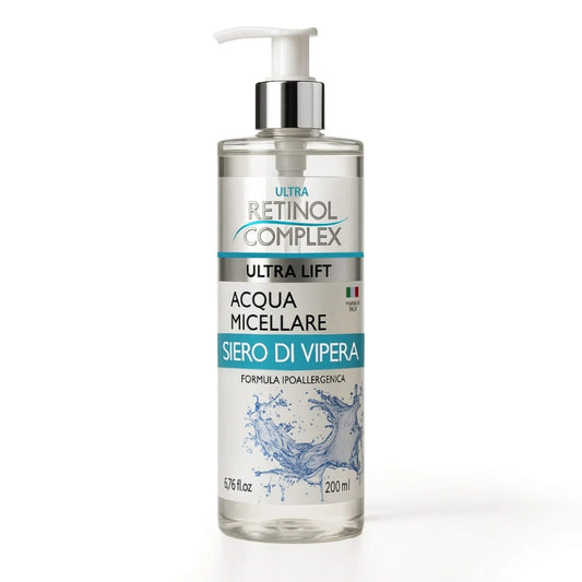 ULTRA RETINOL COMPLEX ULTRA LIFT ACQUA MICELLARE 200ML SIERO DI VIPERA