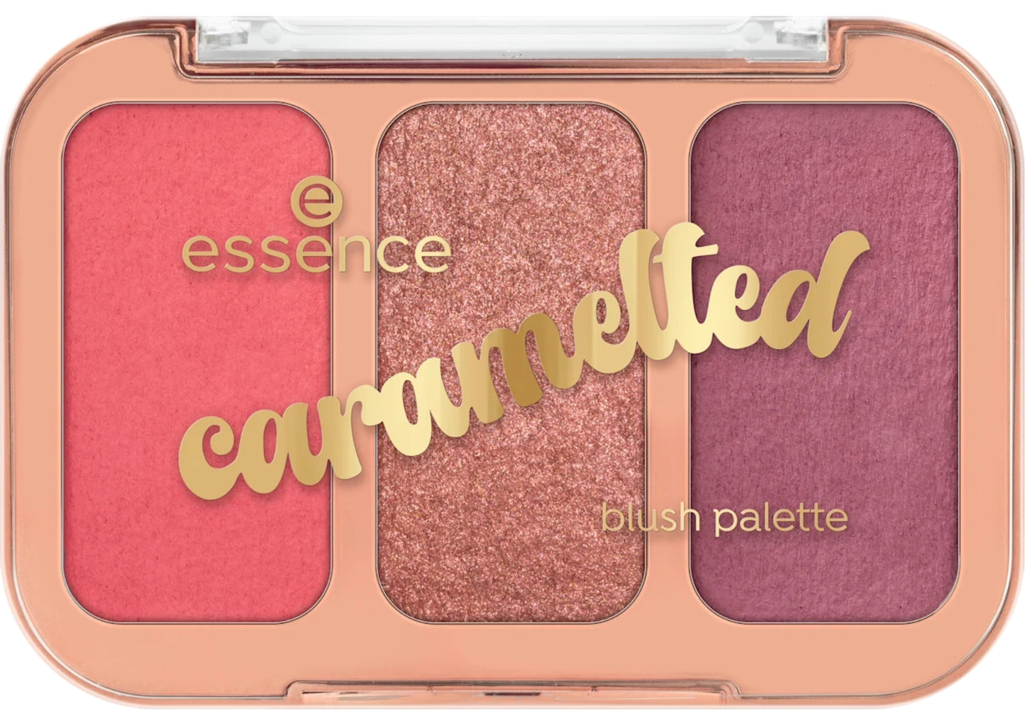 ESSENCE CARAMELTED BLUSH PALETTE 01 CHEEK ME SWEET