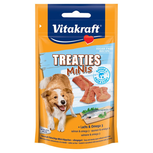 VITAKRAFT TREATIES MINIS 48G SALMONE & OMEGA 3