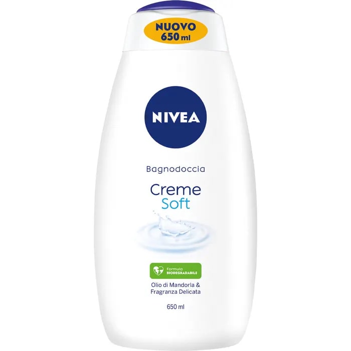 NIVEA BAGNODOCCIA 650ML CREME SOFT