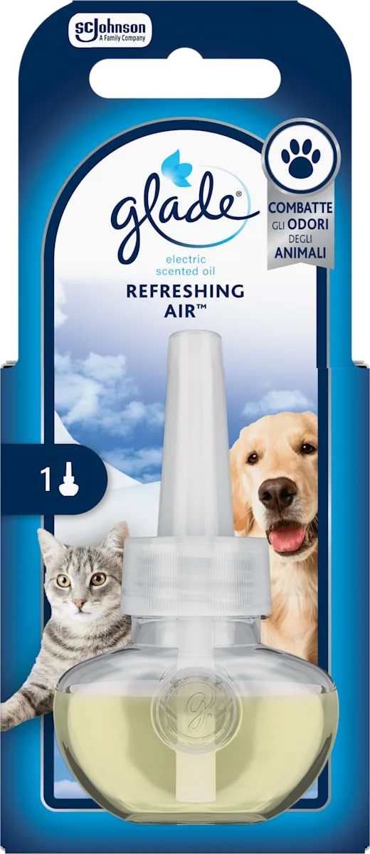 GLADE ELECTRIC RICARICA 20ML PET REFRESHING AIR