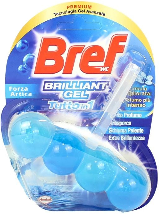 BREF WC TAVOLETTE BRILLIANT GEL TUTTO IN 1 2X42G FORZA ARTICA