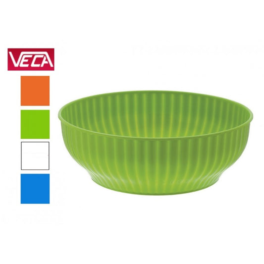 VECA INSALATIERA COSTOLATA CM.20 COLOR