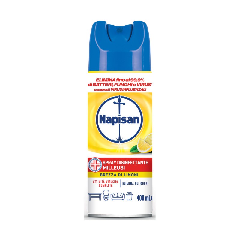 NAPISAN SPRAY DISINFETTANTE MILLEUSI 400ML BREZZA DI LIMONI