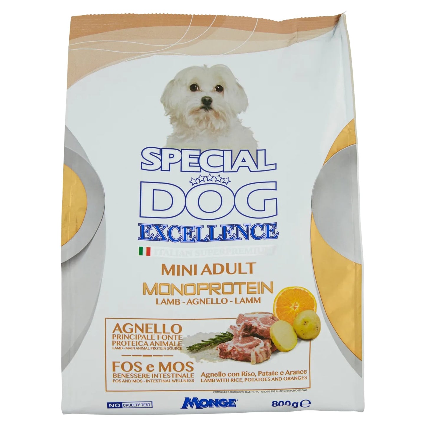 SPECIAL DOG EXCELLENCE CROCCANTINI 800GR MINI ADULT MONOPROTEIN AGNELLO