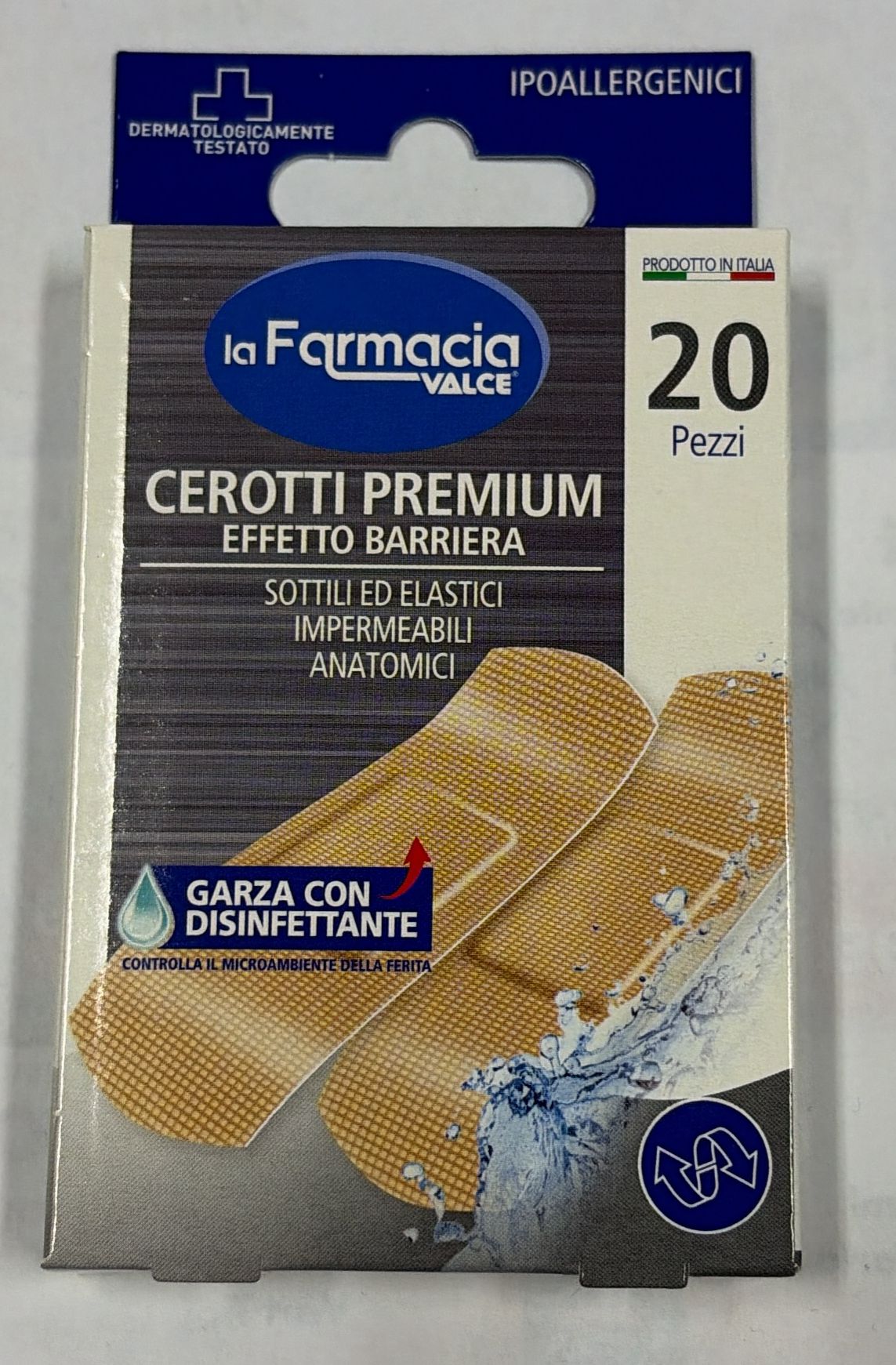 LA FARMACIA VALCE CEROTTI PREMIUM CM.7X2 20PZ