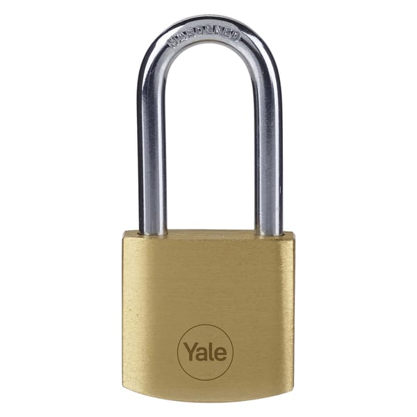 YALE LUCCHETTO IN OTTONE ARCO LUNGO 30MM