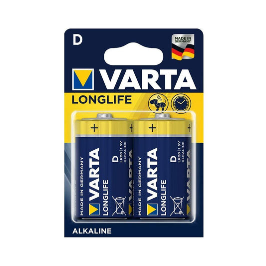 VARTA LONGLIFE TORCIA D LR20 2PZ
