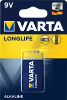 VARTA LONGLIFE TRANSISTOR 9V 1PZ
