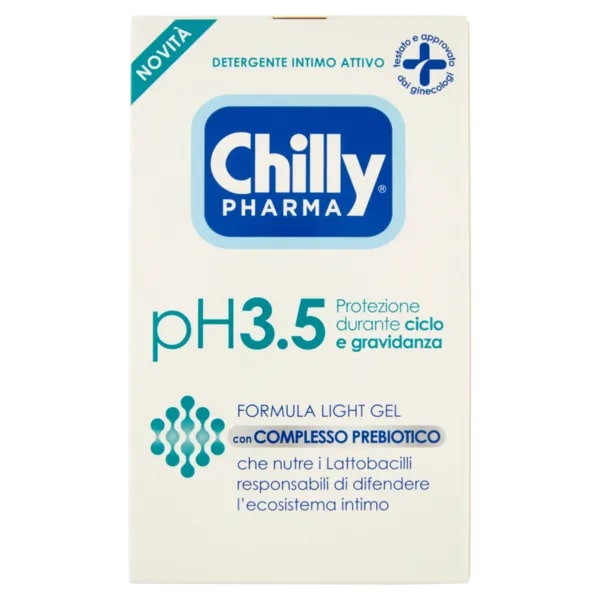 CHILLY PHARMA INTIMO 250ML ATTIVO PH 3.5 CICLO E GRAVIDANZA