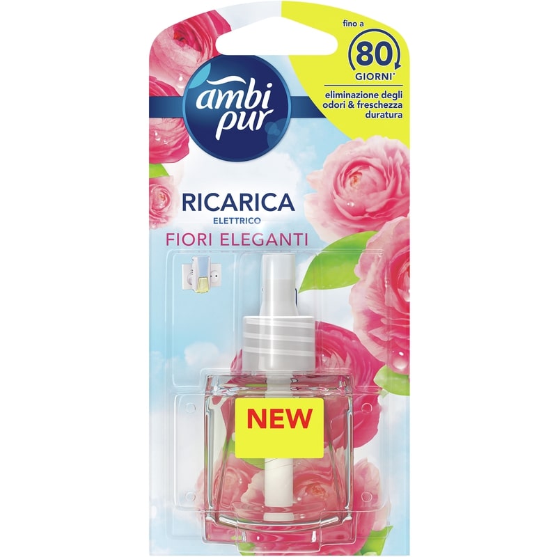 AMBIPUR ELETTRICO RICARICA 20ML 80GG FIORI ELEGANTI