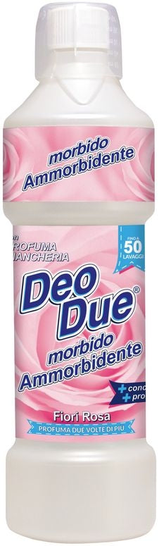 DEO DUE MORBIDO AMMORBIDENTE 1L 50 LAVAGGI FIORI ROSA