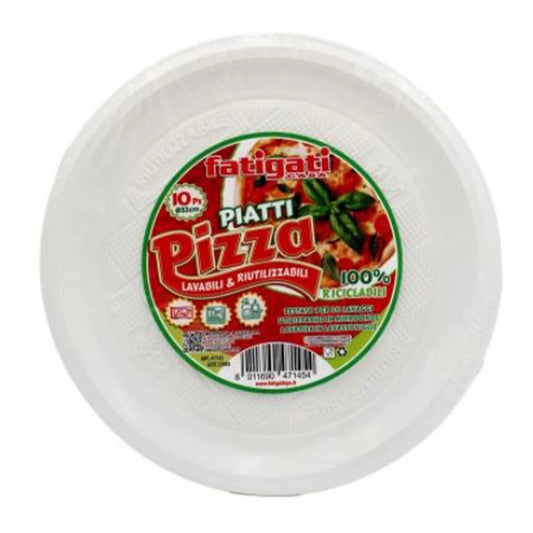 FATIGATI CASA PIATTI PIZZA LAVABILI & RIUTILIZZABILI CM.32 10PZ ART.47145