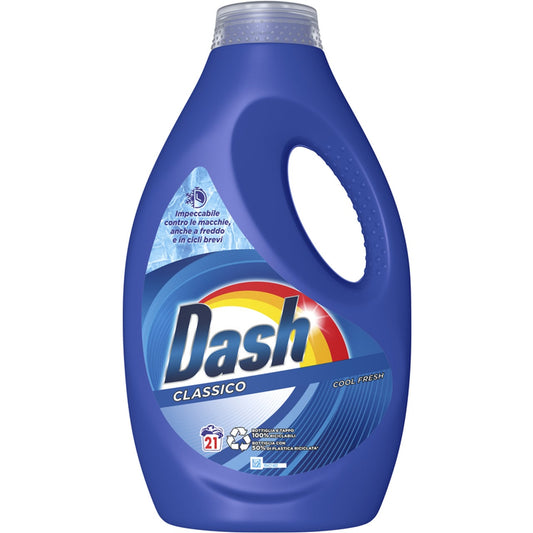 DASH LAVATRICE LIQUIDO 1,05L 21LAV. COOL FRESH CLASSICO