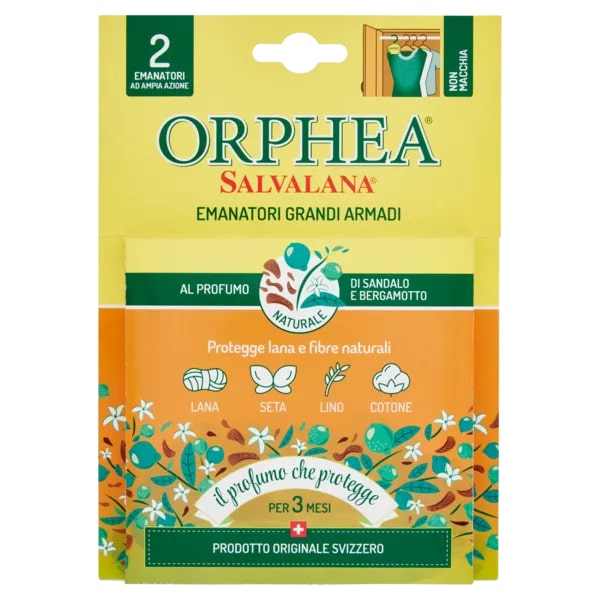 ORPHEA SALVALANA 2 EMANATORI GRANDI ARMADI SANDALO E BERGAMOTTO