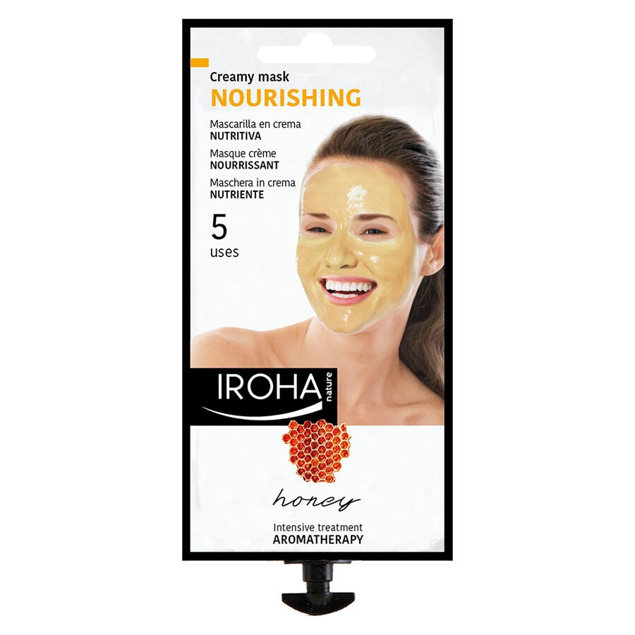 IROHA MASCHERA CREMA NOURISHING NUTRITIVA HONEY 5 USES