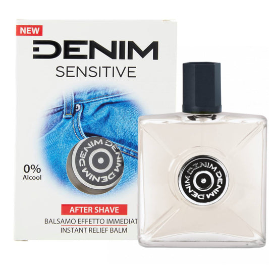 DENIM AFTER SHAVE BALSAMO EFFETTO IMMEDIATO 100ML SENSITIVE 0% ALCOOL