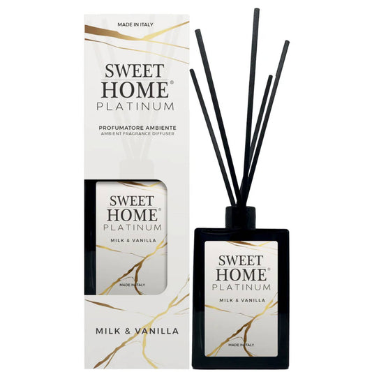 SWEET HOME PLATINUM PROFUMATORE AMBIENTE 500ML MILK & VANILLA