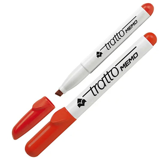 TRATTO MEMO WHITEBOARD PUNTA SCALPELLO ROSSO