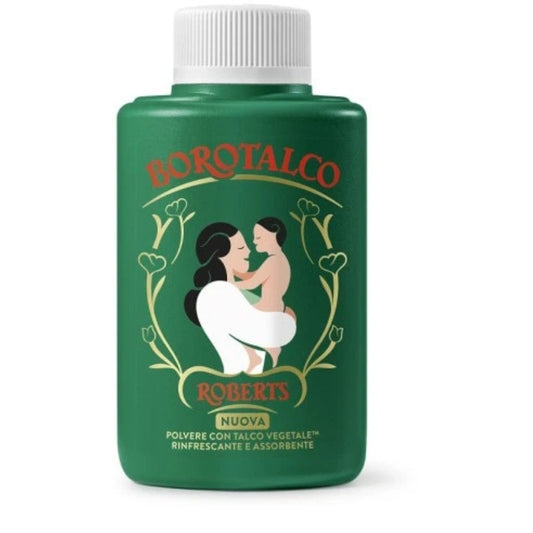 BOROTALCO ROBERTS POLVERE 70G VEGETALE RINFRESCANTE E ASSORBENTE