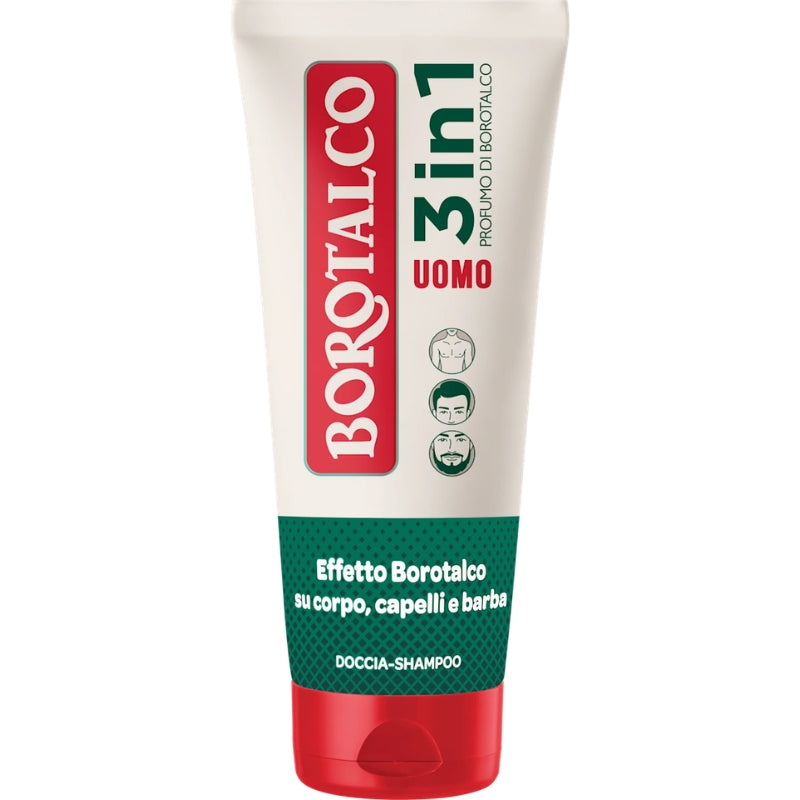 BOROTALCO UOMO DOCCIA-SHAMPOO 3 IN 1 200ML PROFUMO DI BOROTALCO