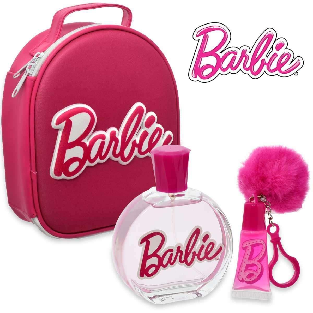 AIR VAL BARBIE CONFEZIONE EDT 100ML + LIP GLOSS+ ZAINO 3D