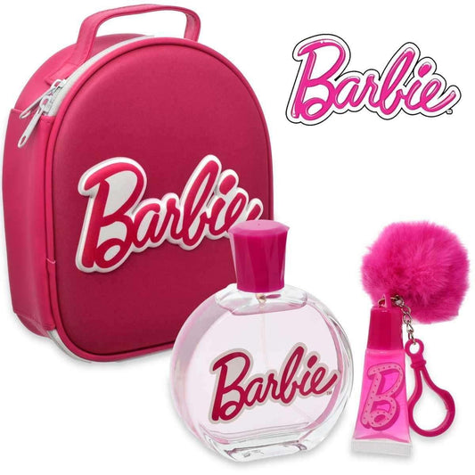 AIR VAL BARBIE CONFEZIONE EDT 100ML + LIP GLOSS+ ZAINO 3D