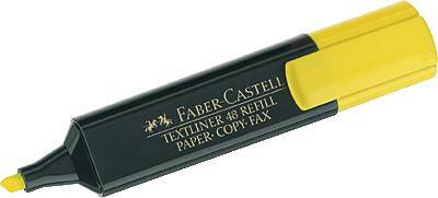 FABER-CASTELL EVIDENZIATORE TEXTLINER 48 GIALLO FLUO