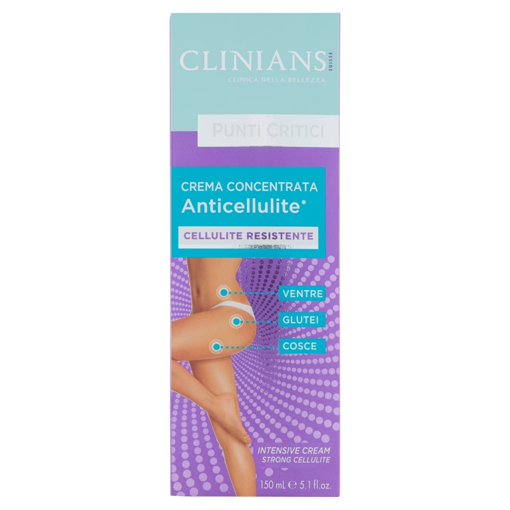 CLINIANS PUNTI CRITICI CREMA CONCENTRATA ANTICELLULITE 150ML