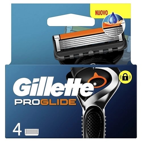 GILLETTE PROGLIDE RICARICHE X4 NUOVO