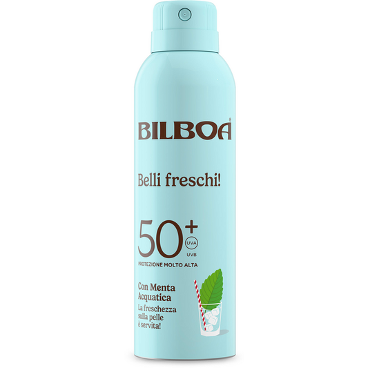 BILBOA BELLI FRESCHI SPRAY 150ML SPF 50+ CON MENTA ACQUATICA