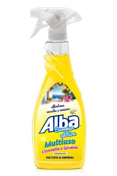 ALBA SUMMER EDITION MULTIUSO SPRAY 650ML CITRONELLA E GERANIO