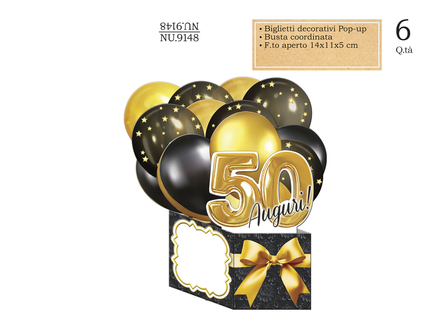 CROMO NB BIGLIETTO SUPER POP UP 50 NU.9148